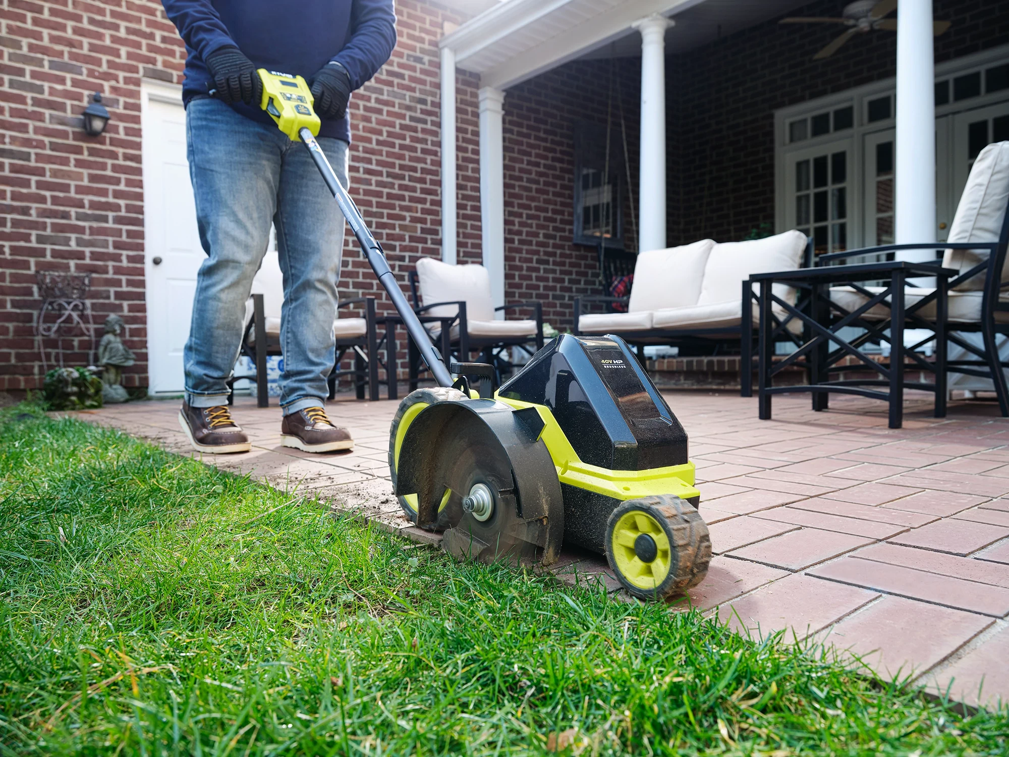 36V HP? Brushless Ground Mount Edger Tool Only 5 36V HP? Brushless Ground Mount Edger Tool Only