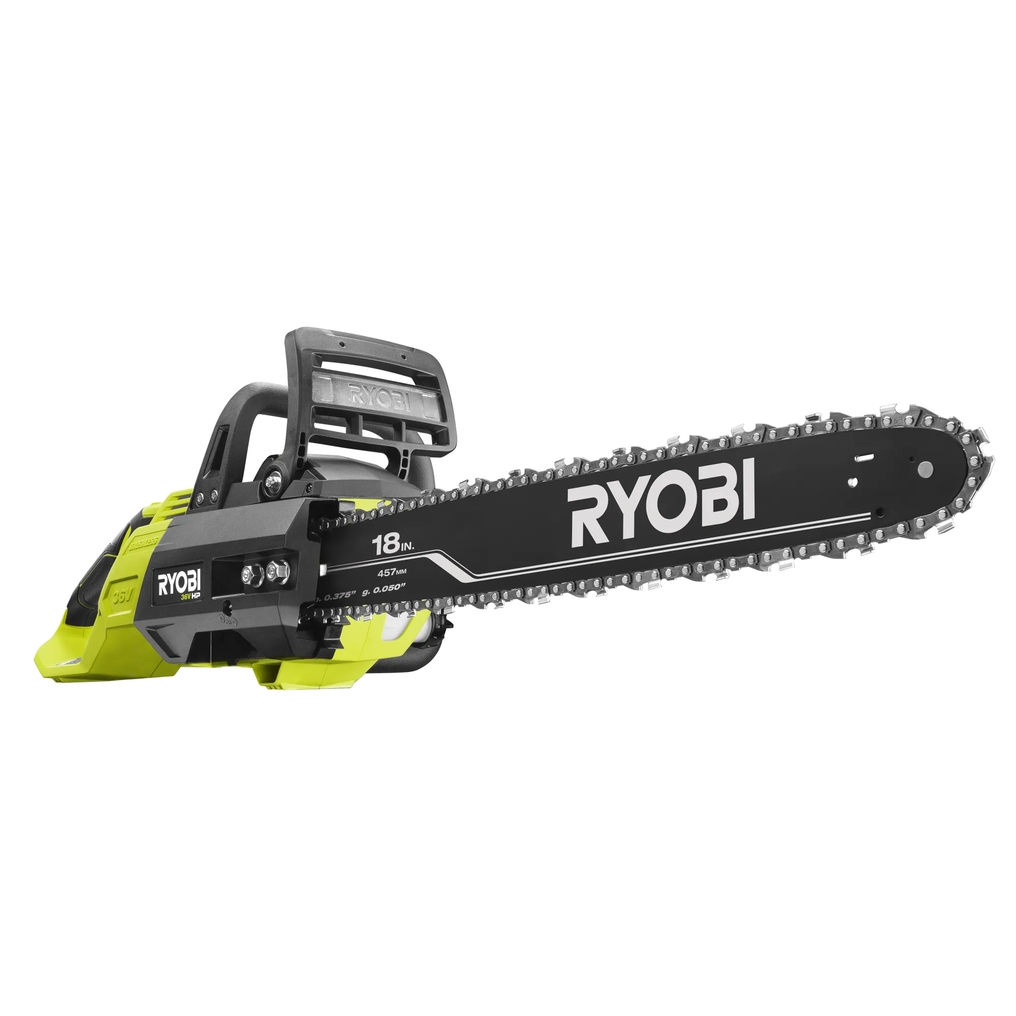 36V HP? Brushless 18”(457mm) Chainsaw Tool Only