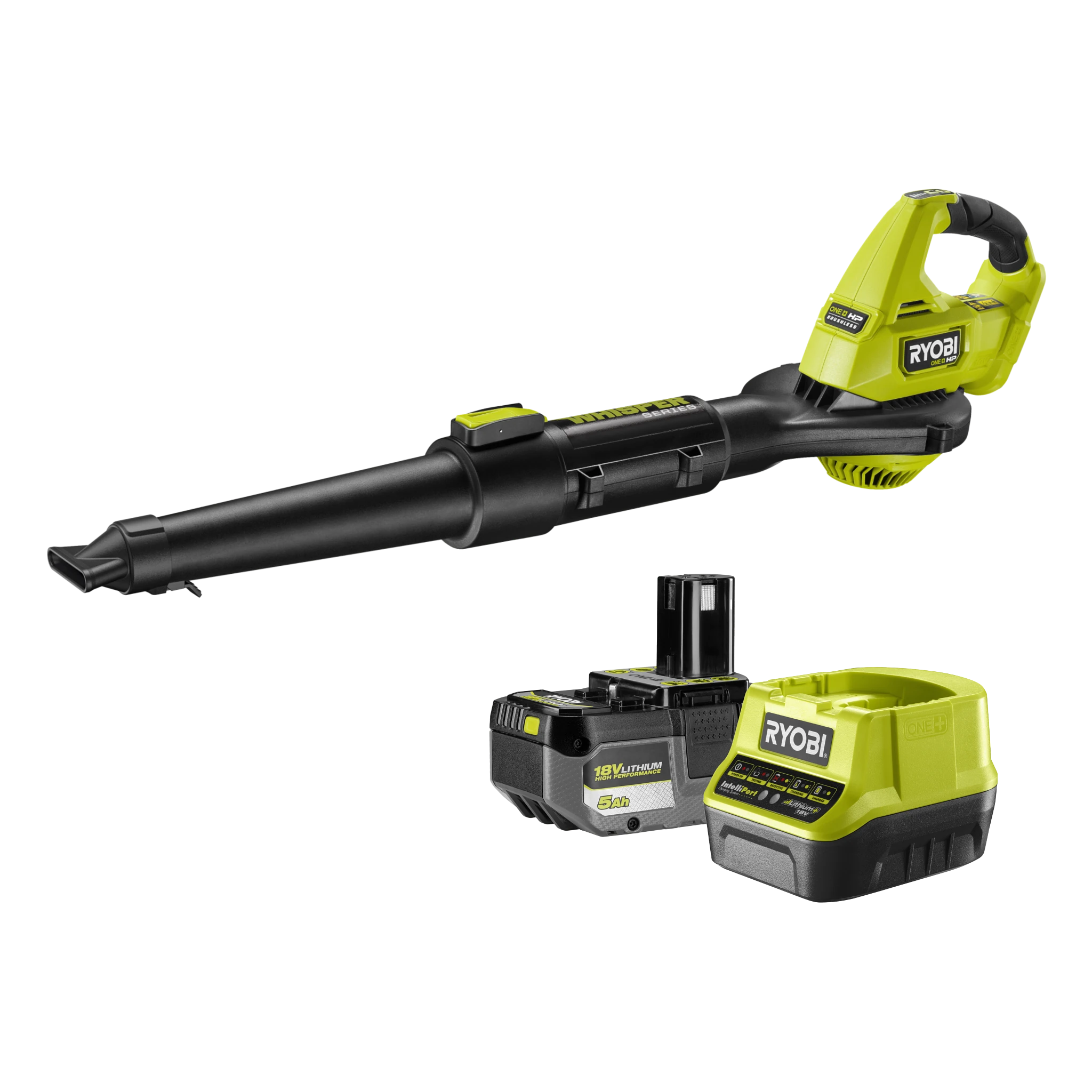 18V ONE+ HP? Brushless Garden Blower 5Ah Kit
