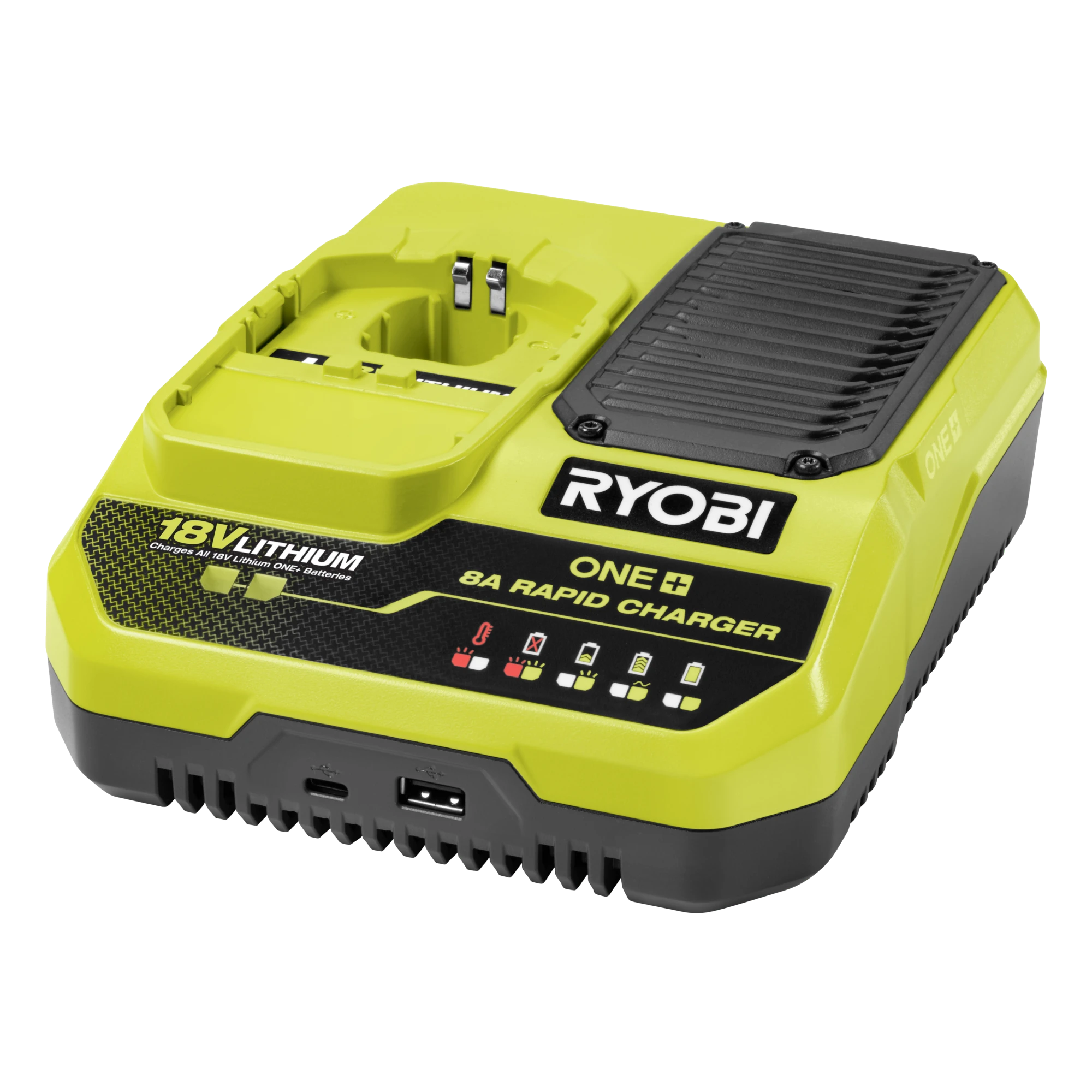 18V ONE+ 8A Rapid Charger