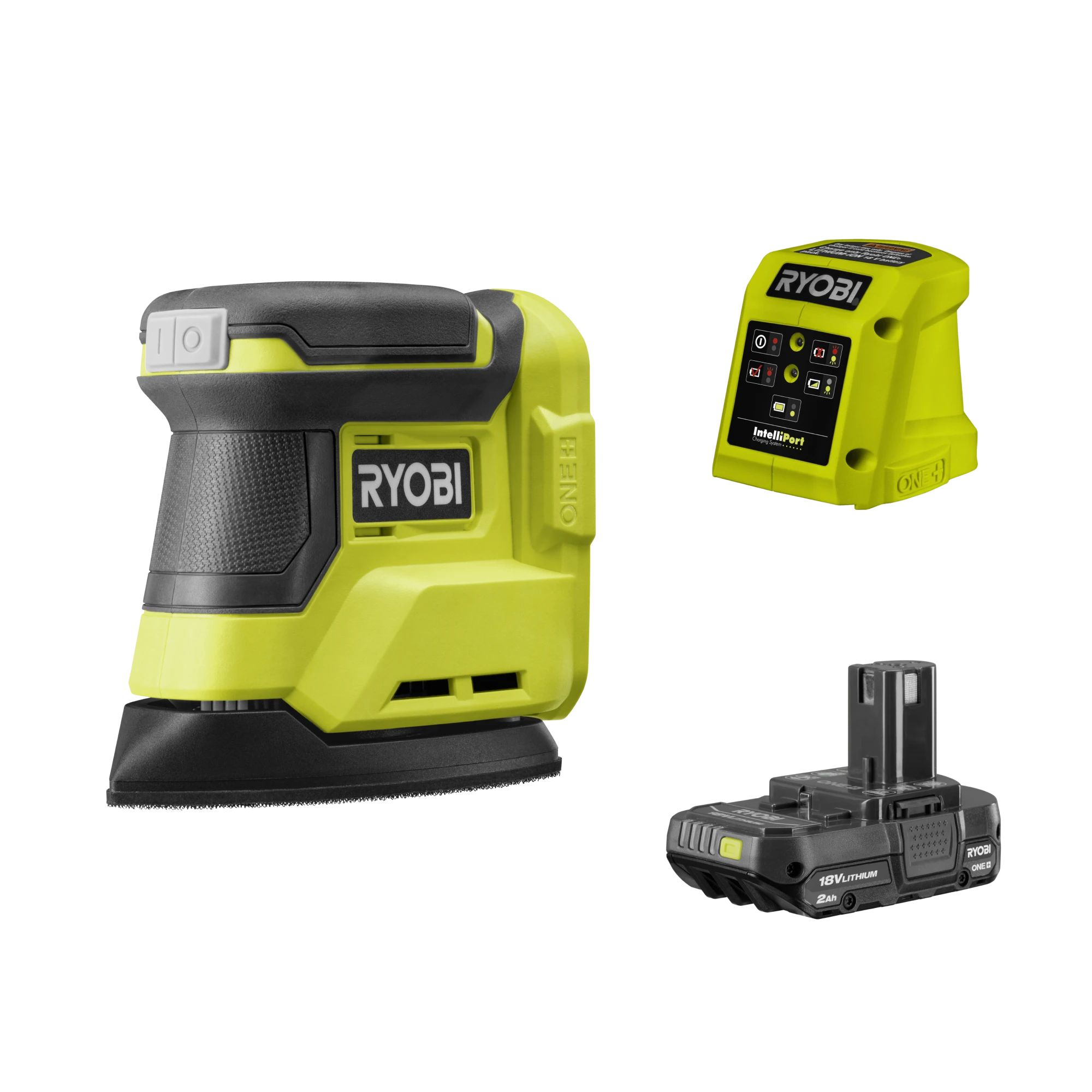 18V ONE+ Detail Sander 2Ah Kit