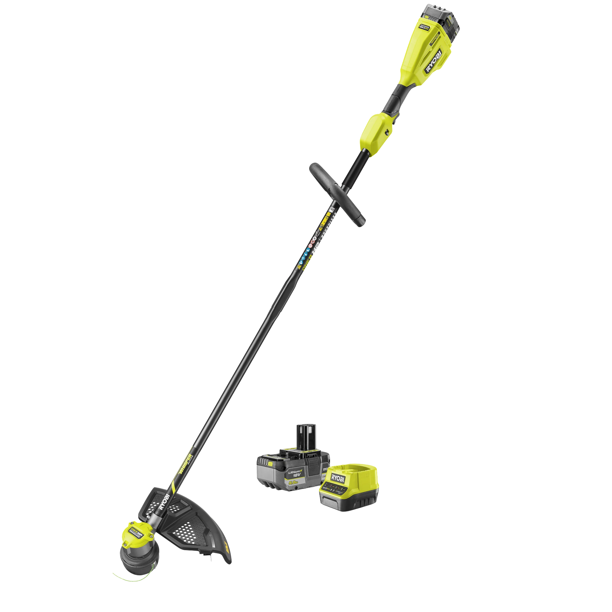 18V ONE+ HP? Brushless Whisper? 38cm Line Trimmer 5Ah Kit