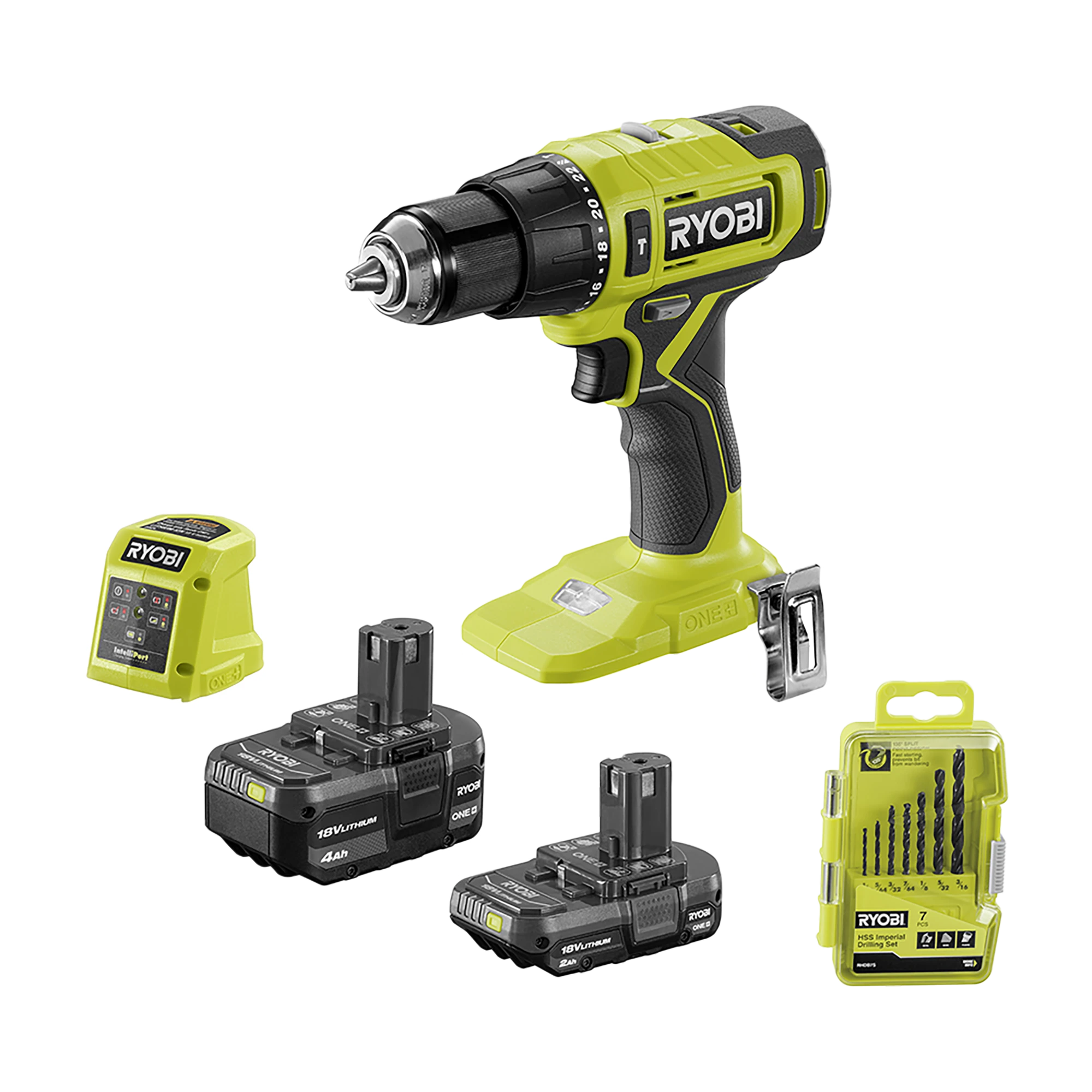 18V ONE+ Hammer Drill 4Ah Kit