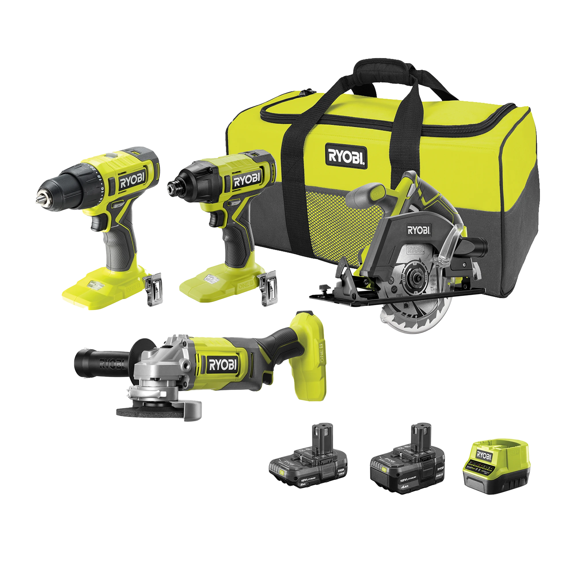 18V ONE+ 4 Piece Kit