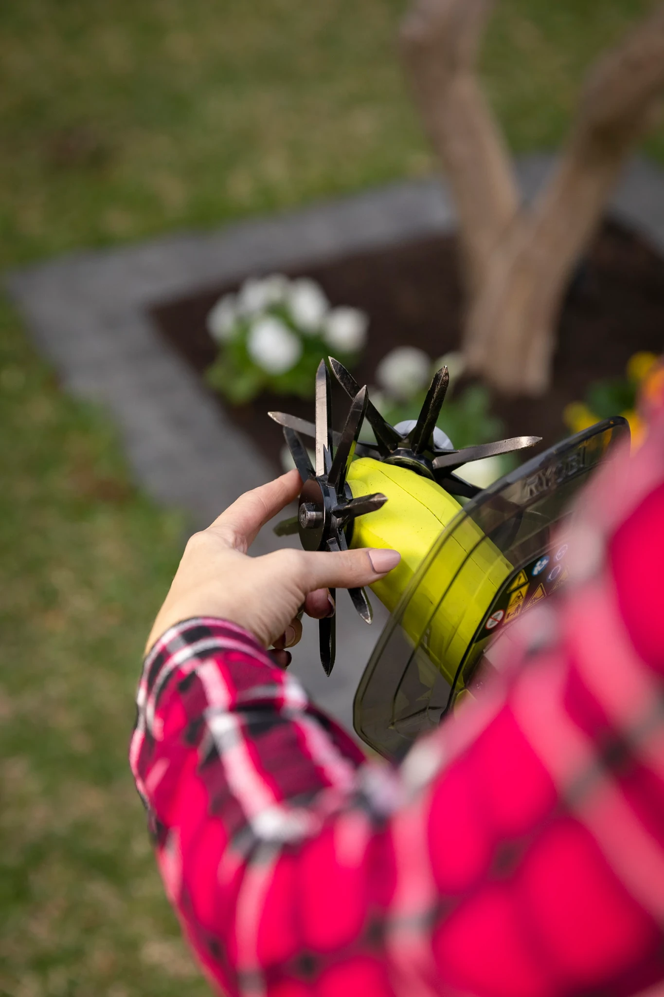 18V ONE+ Handheld Cultivator Tool Only 6 18V ONE+ Handheld Cultivator Tool Only