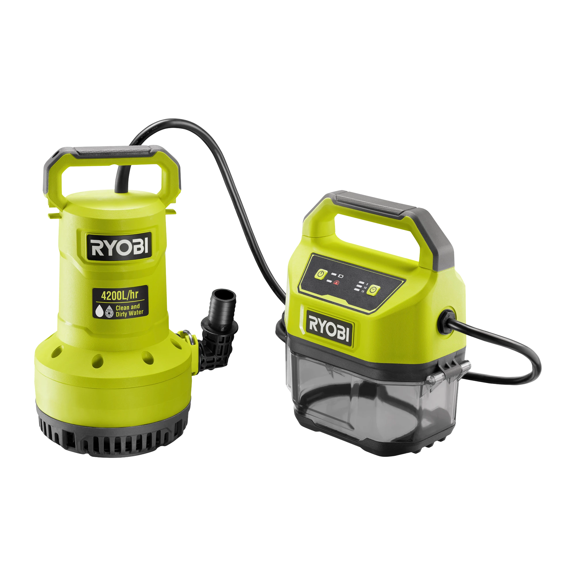 18V ONE+ 4200L/hr Submersible Pump Tool Only