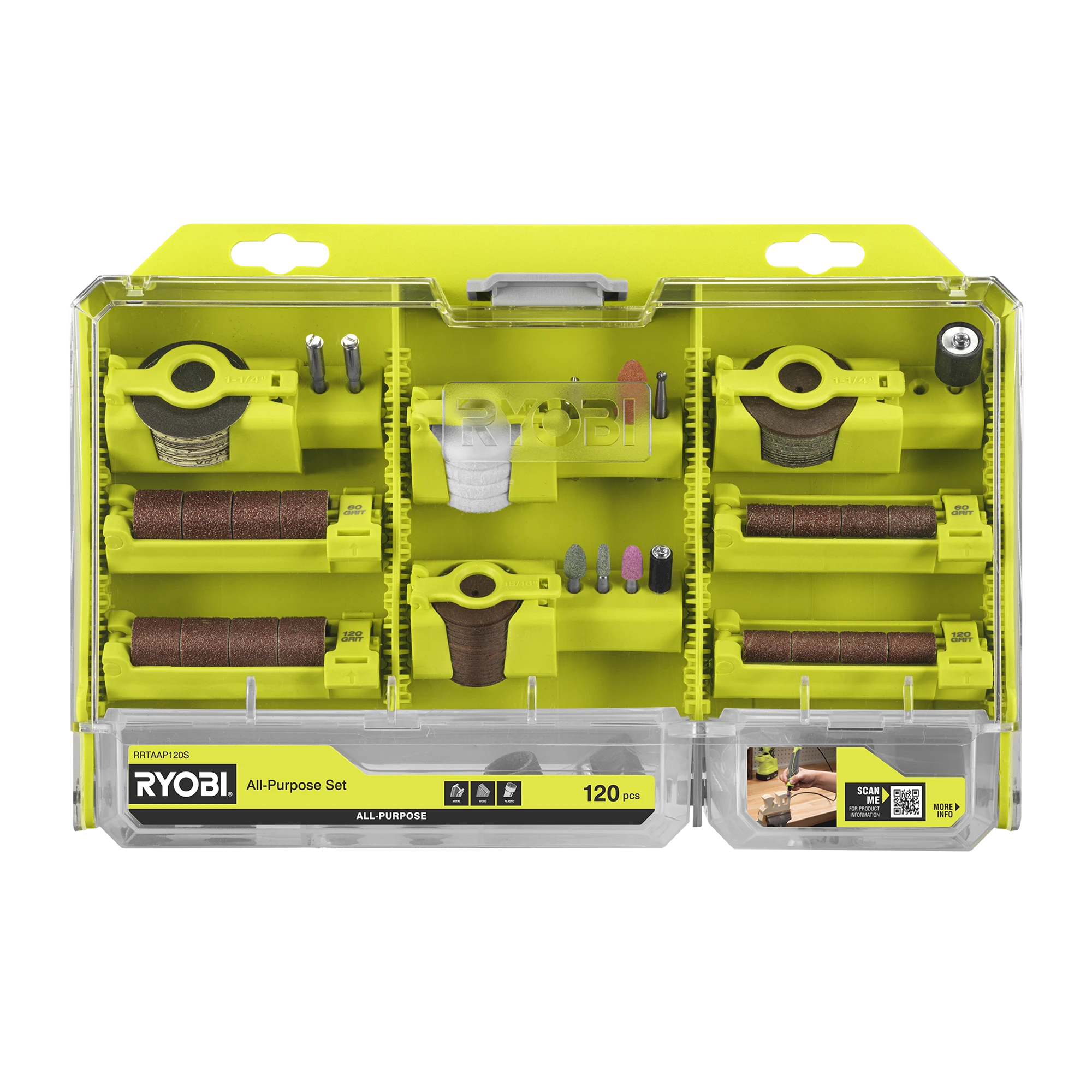 120-Piece All Purpose Rotary Set