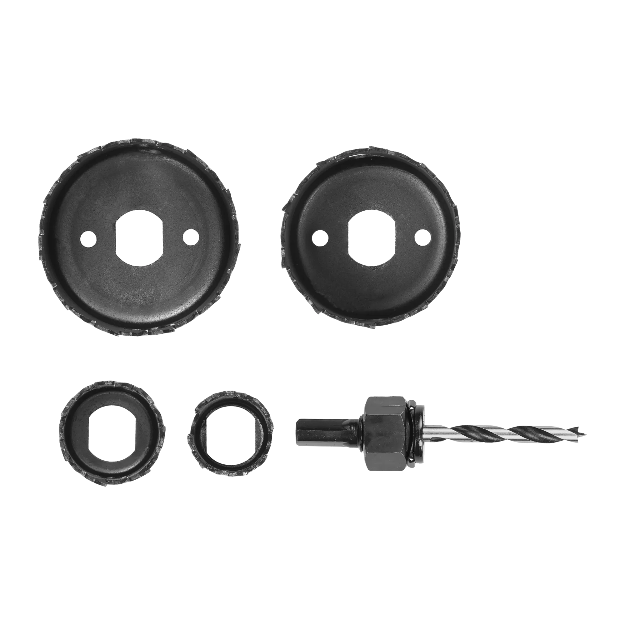 5-Piece Carbon Holesaw Set 4 5-Piece Carbon Holesaw Set