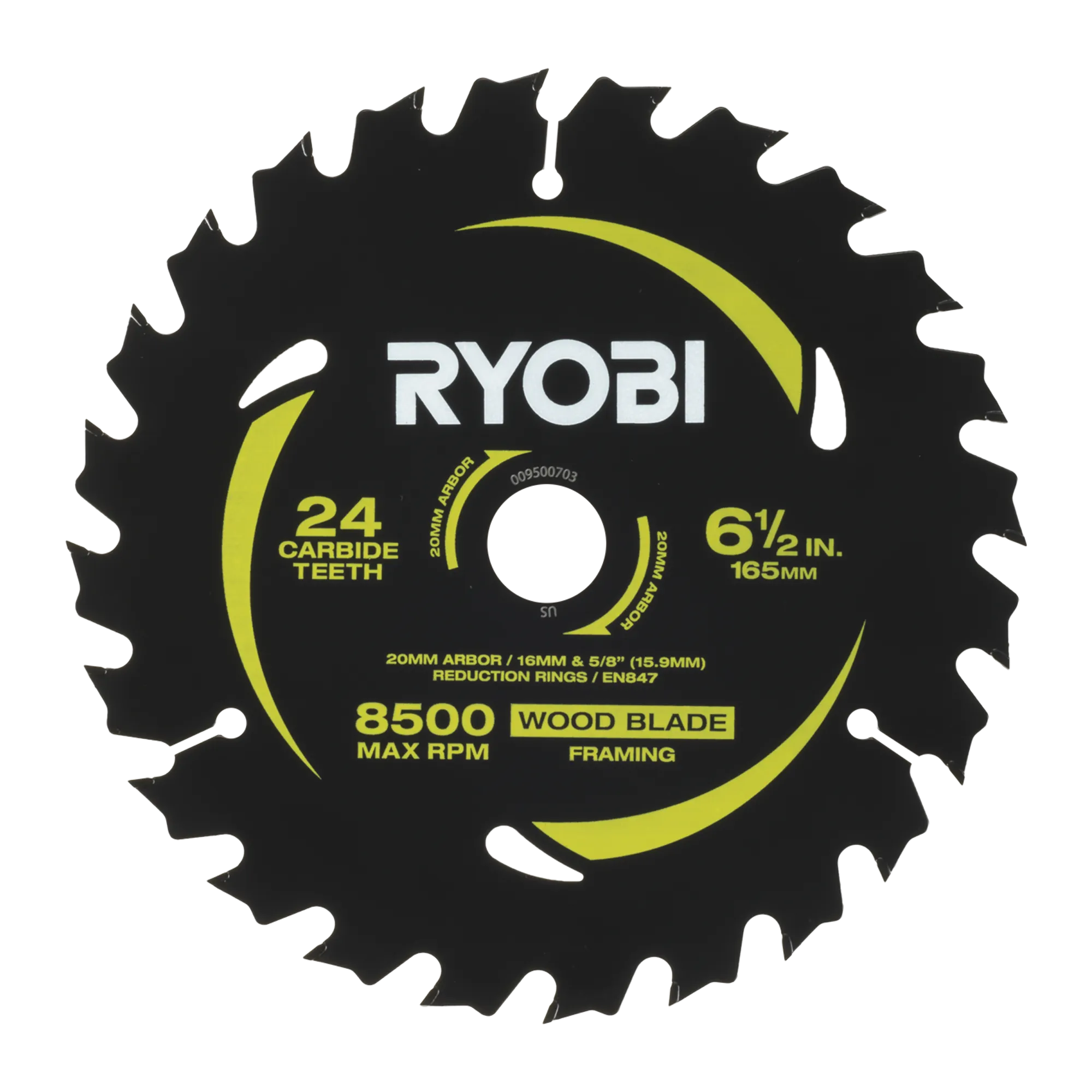 165mm 24T & 40T Circular Saw Blade 2 Pack 5 165mm 24T & 40T Circular Saw Blade 2 Pack