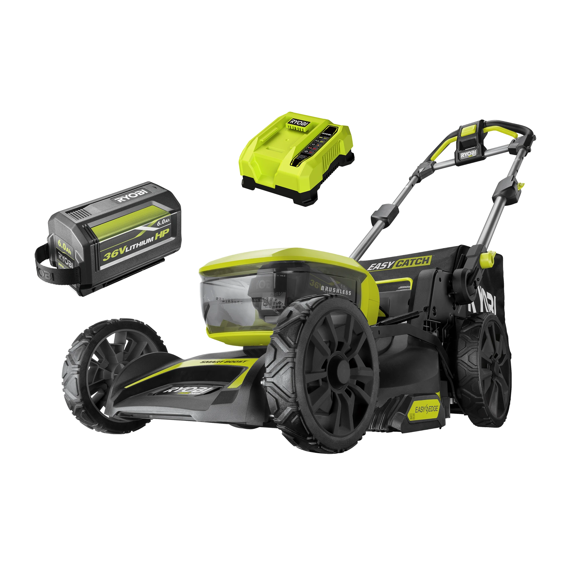 36V HP? Brushless 46cm Lawn Mower 6.0Ah Kit