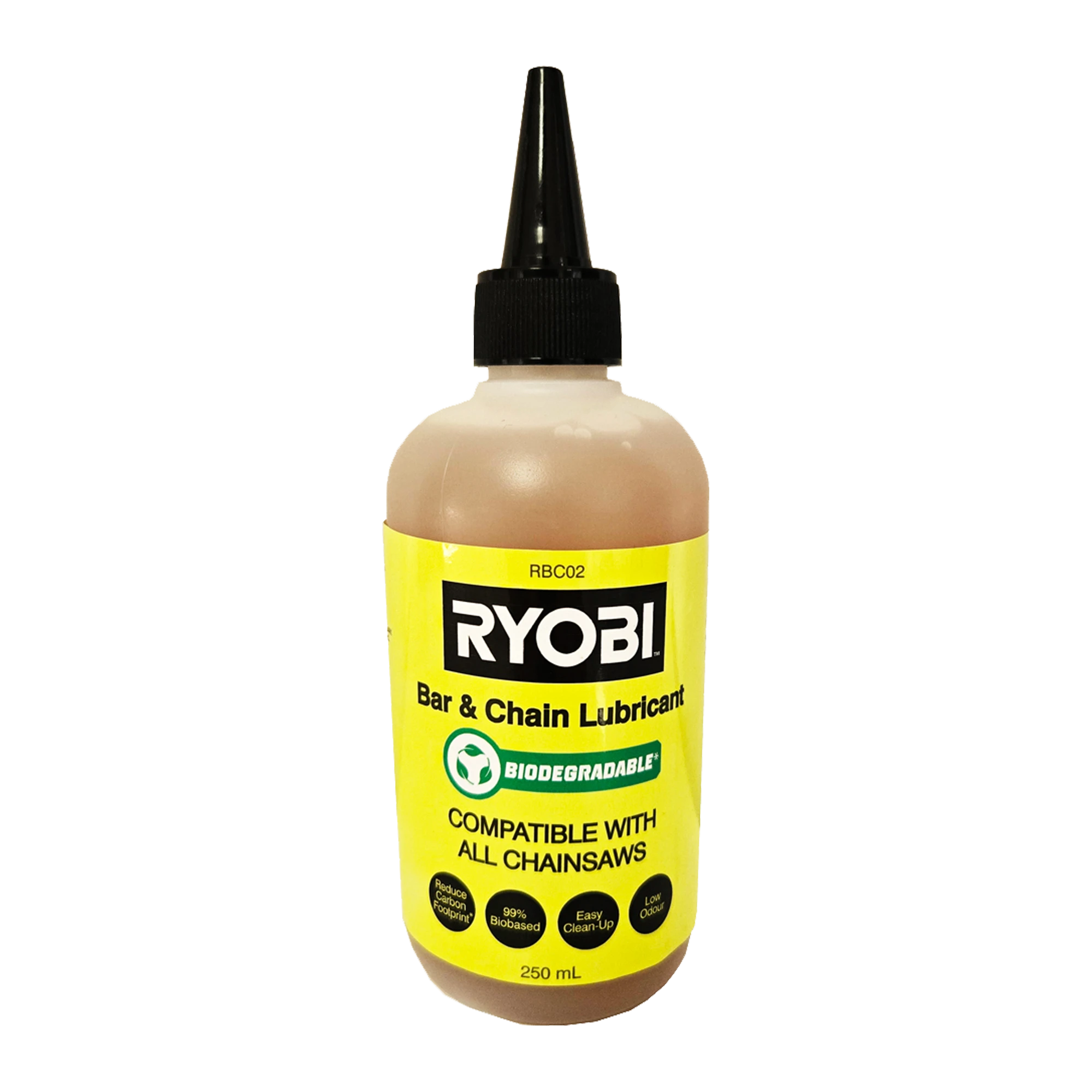 RYOBI 250ML Biodegradable Bar & Chain Oil