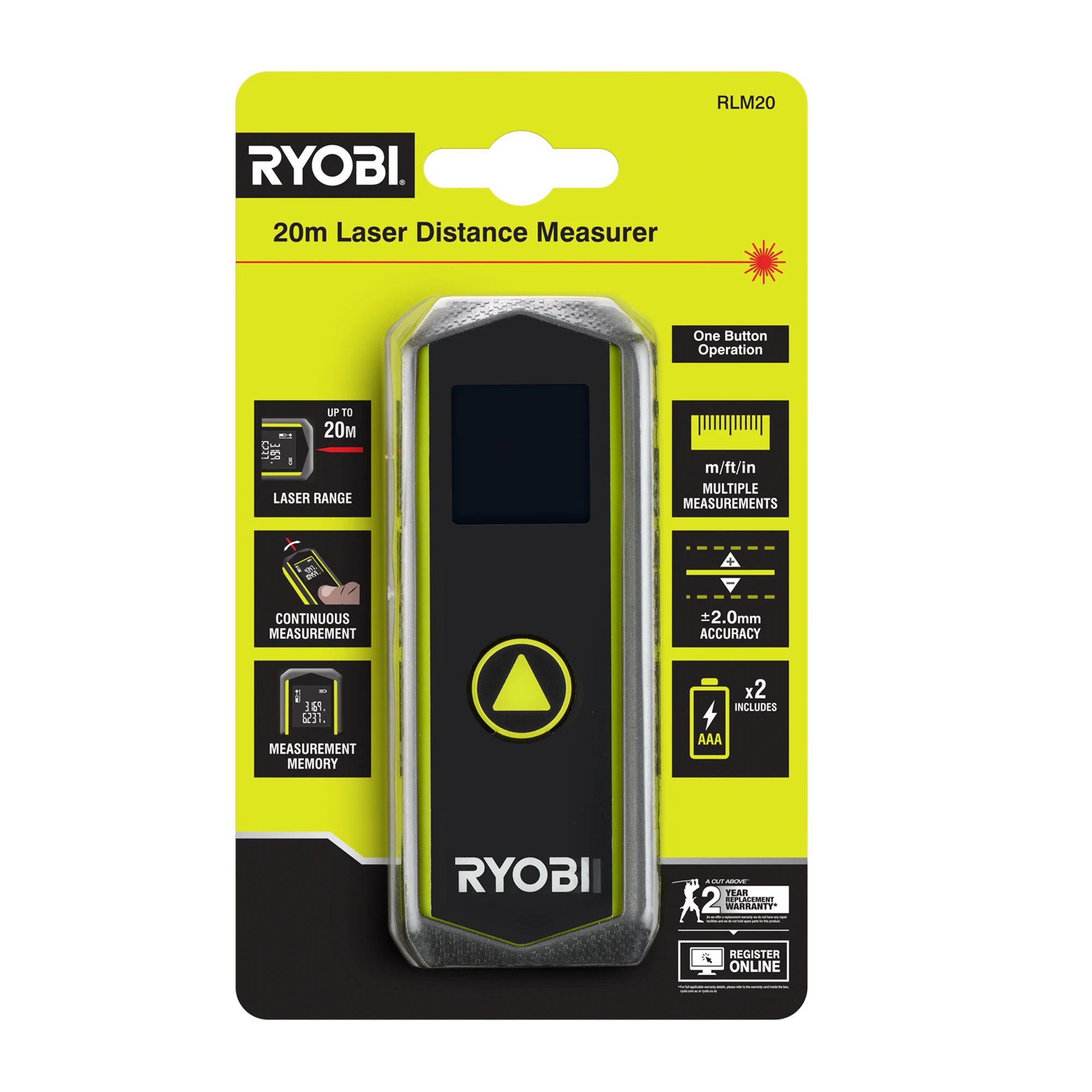 20m Laser Distance Measurer
