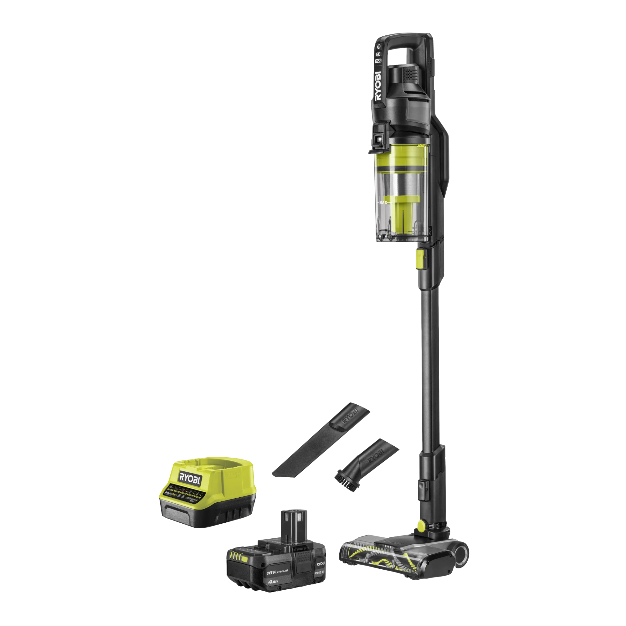 18V ONE+ HP? Brushless Stick Vacuum 4Ah Kit