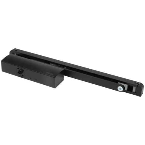 Black Slide Rail Hydraulic Door Closer