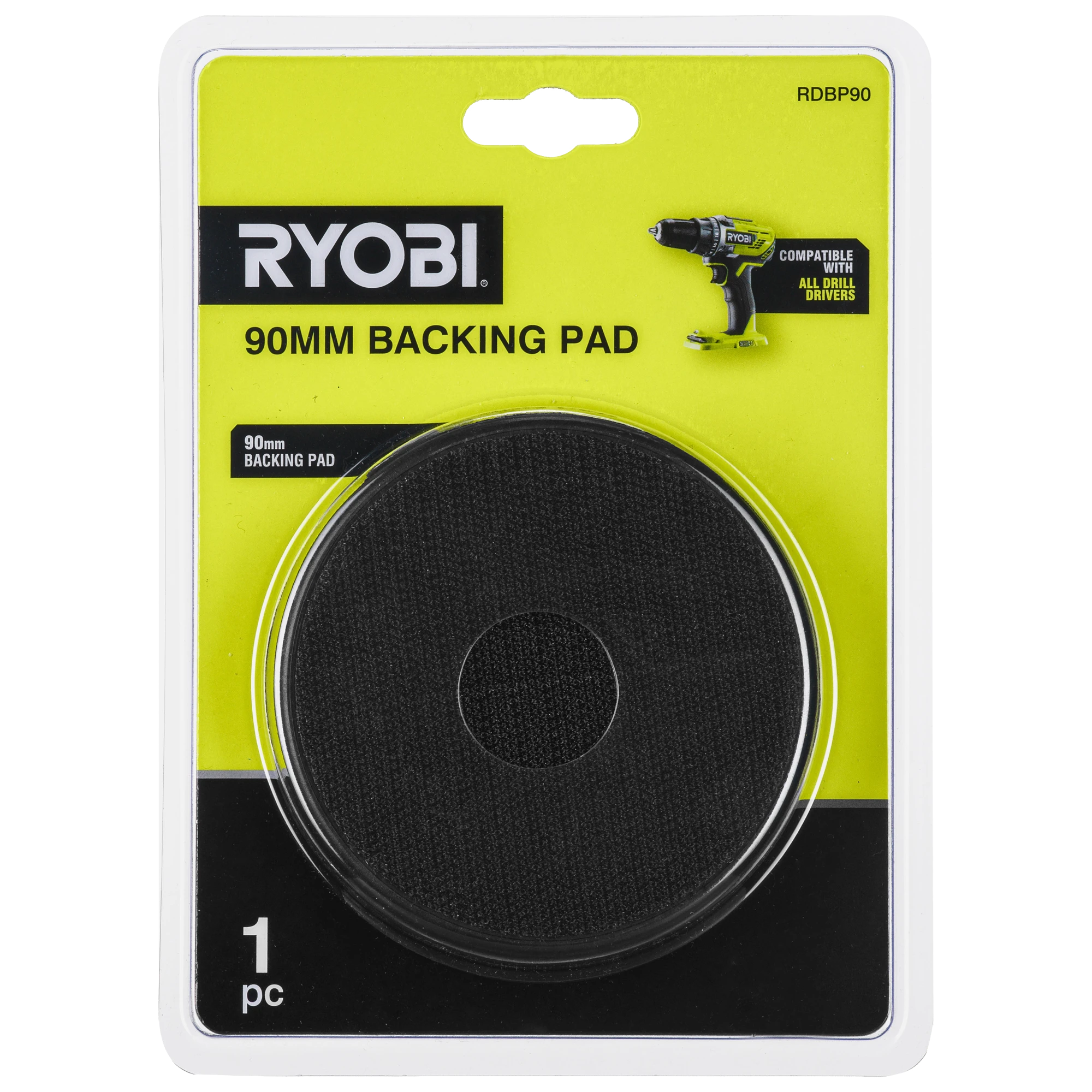 90mm Drill Backing Pad