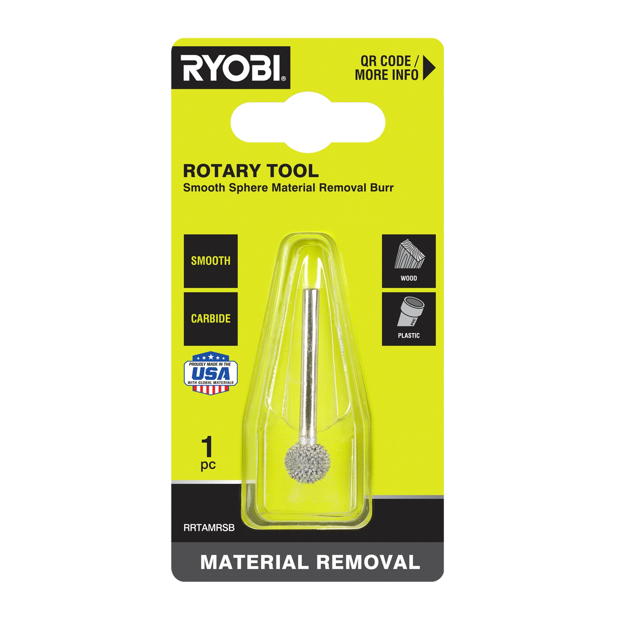 Rotary Smooth Sphere Material Removal Burr