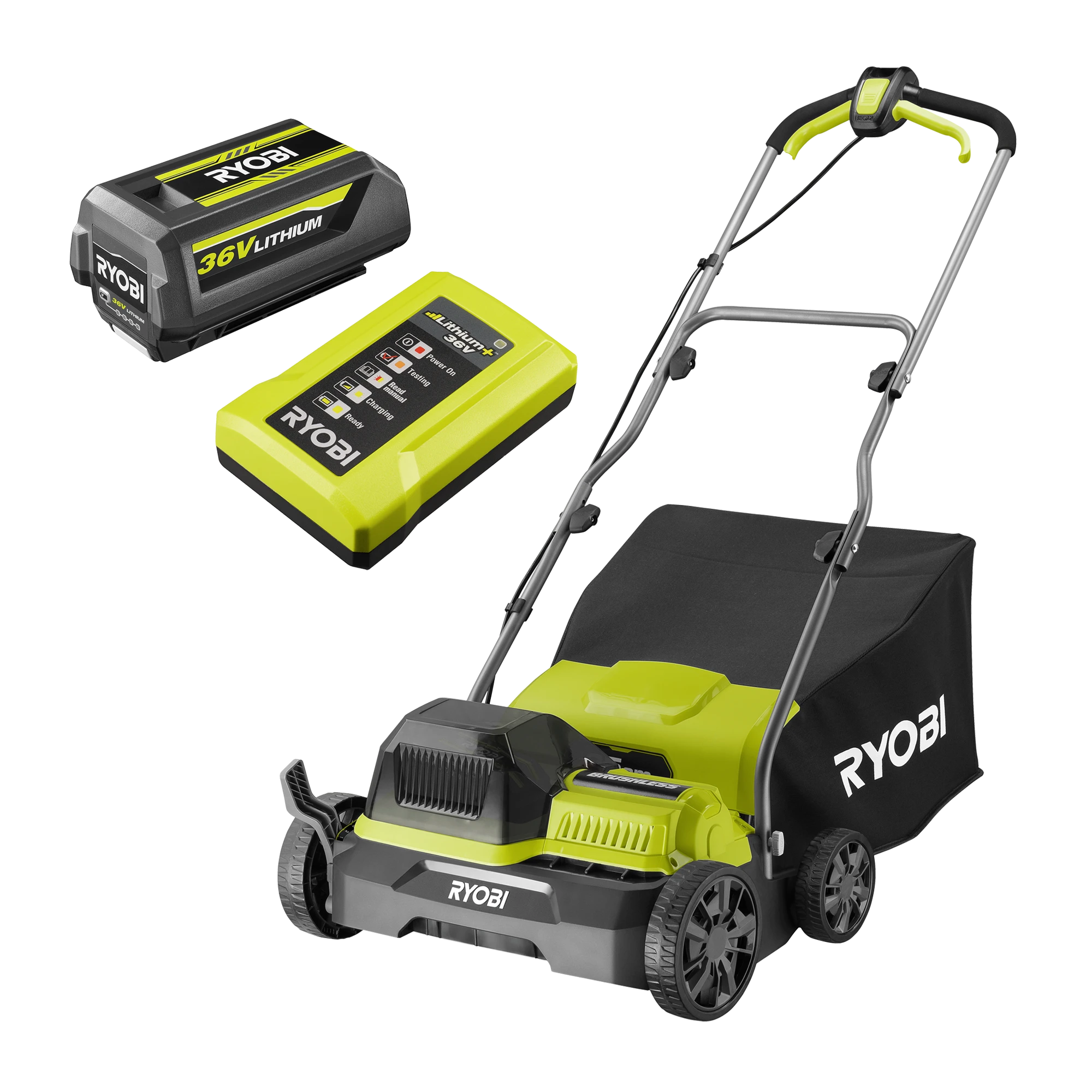 36V Brushless Scarifier 4Ah Kit