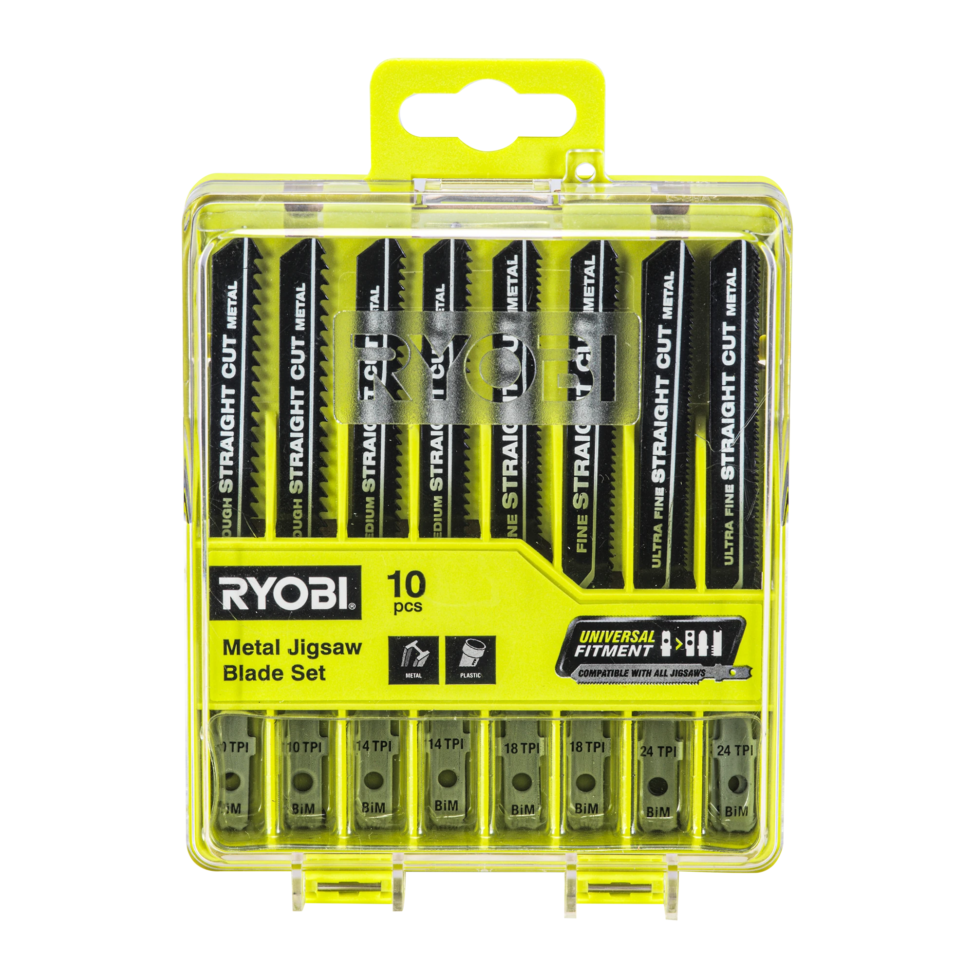 10-Piece Metal Jigsaw Blade Set