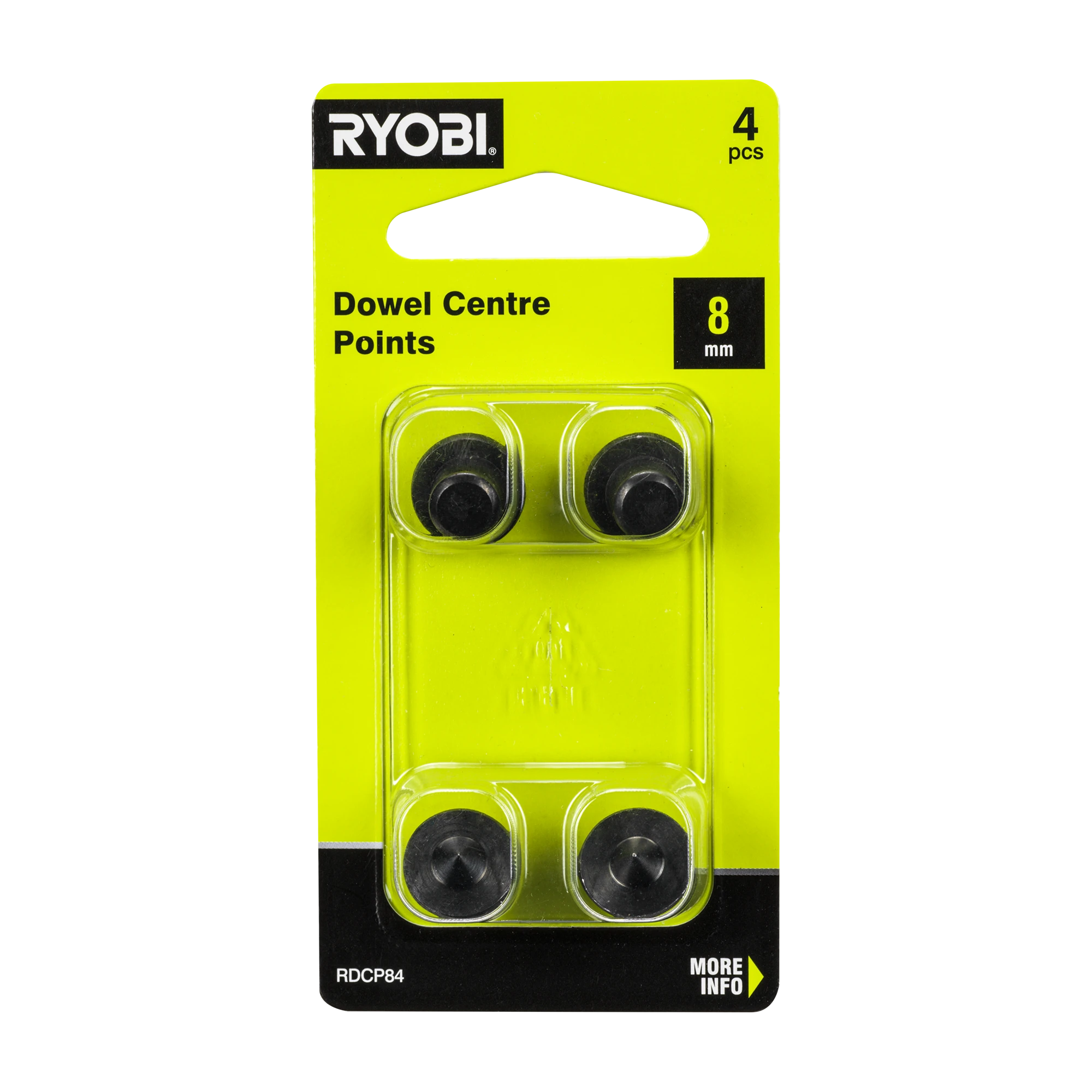 Dowel Centre Points 8mm 4PK