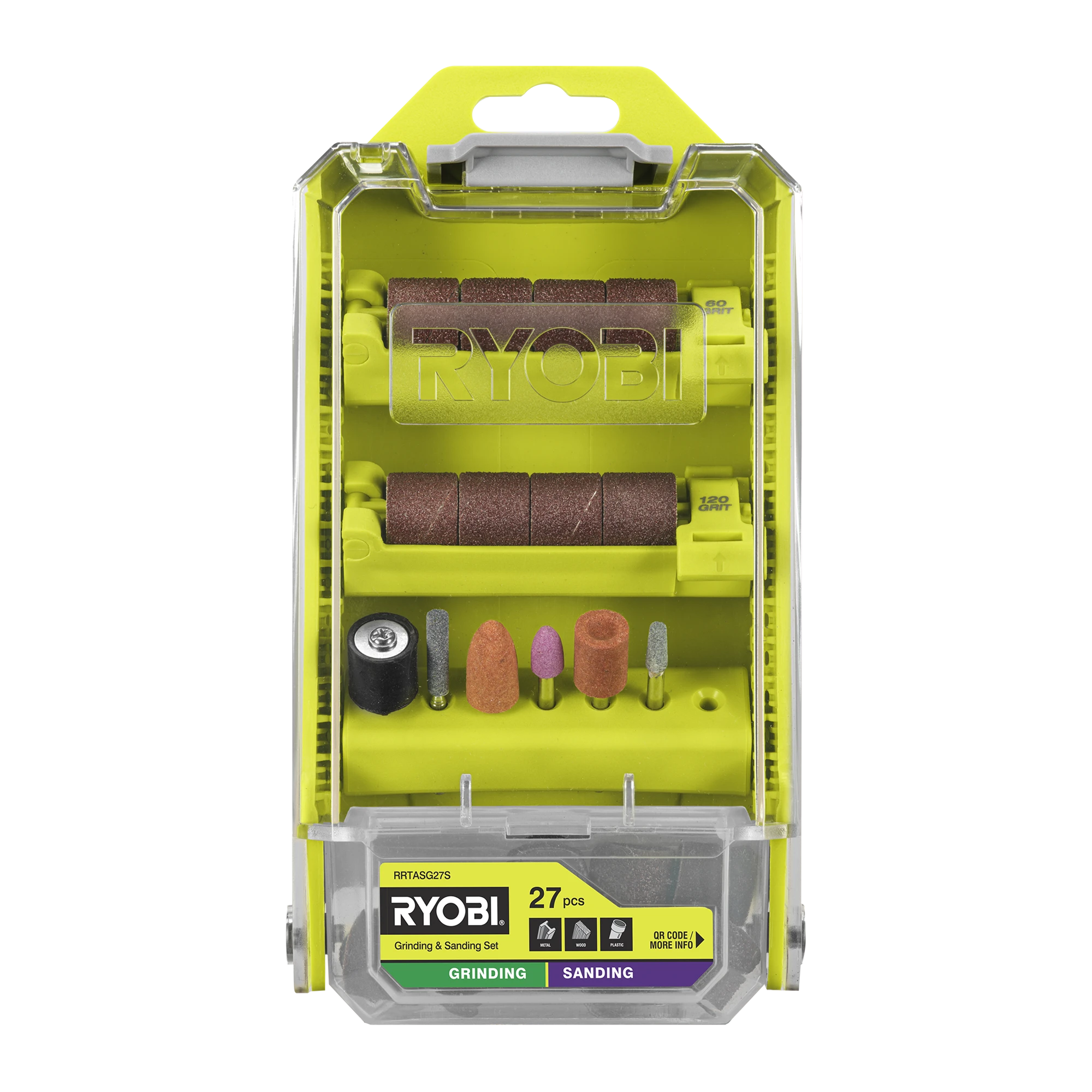 27-Piece Rotary Grinding & Sanding Set