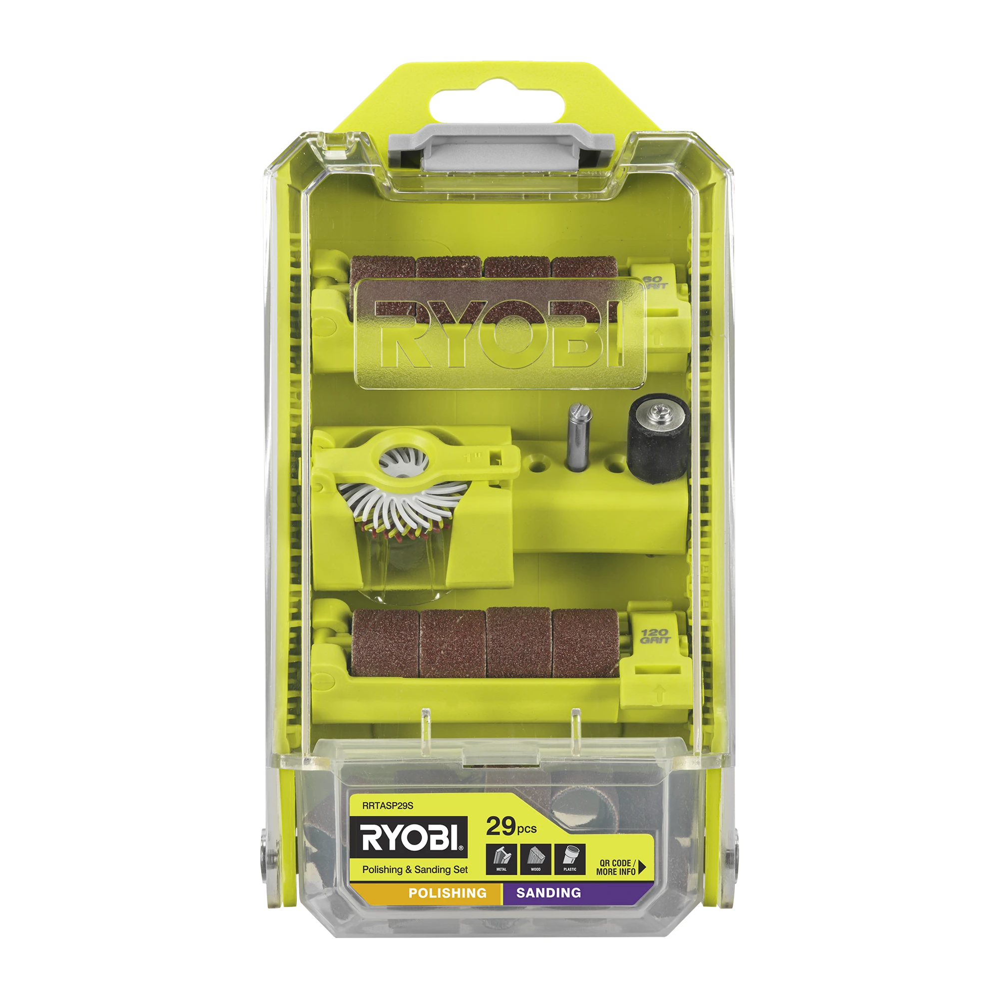 29-Piece Rotary Polishing & Sanding Set