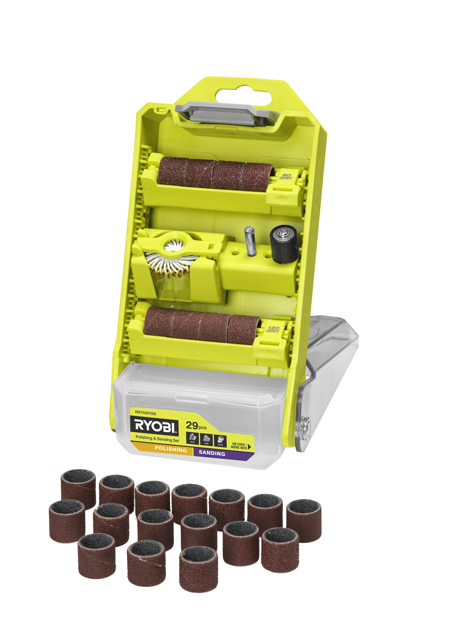 29-Piece Rotary Polishing & Sanding Set 3 29-Piece Rotary Polishing & Sanding Set