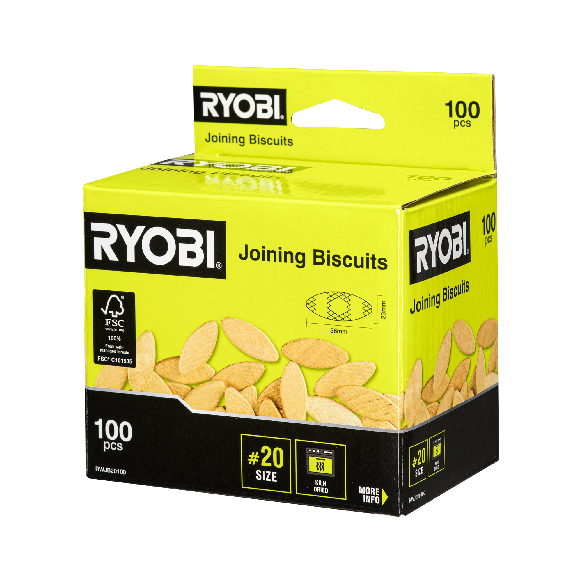 Wood Joining Biscuits NO.20 100PK