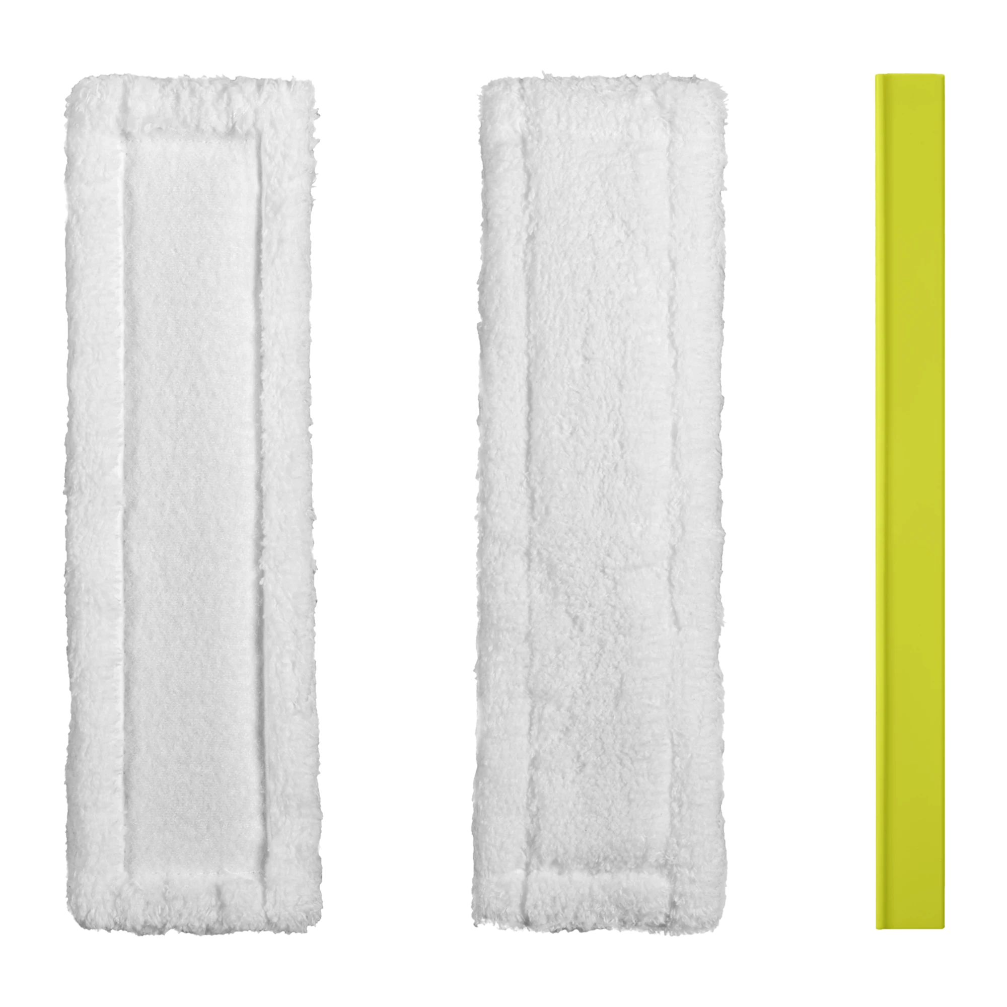 Window Vacuum Microfibre Pads & Wiper Blade Replacement Kit