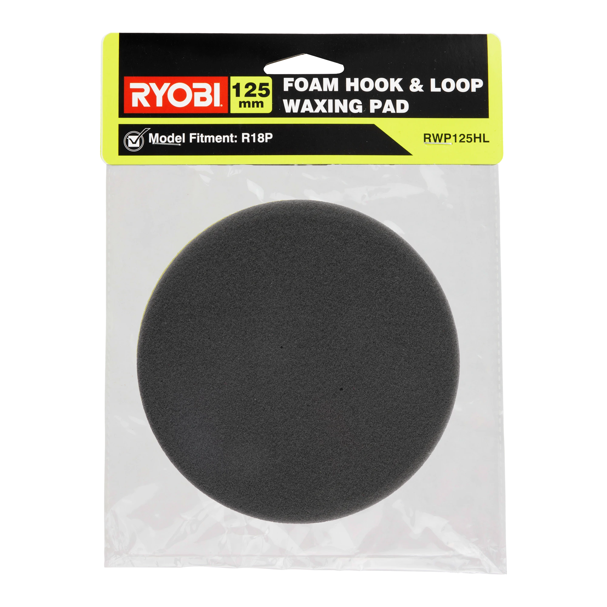 125mm Hook & Loop Foam Waxing Pad