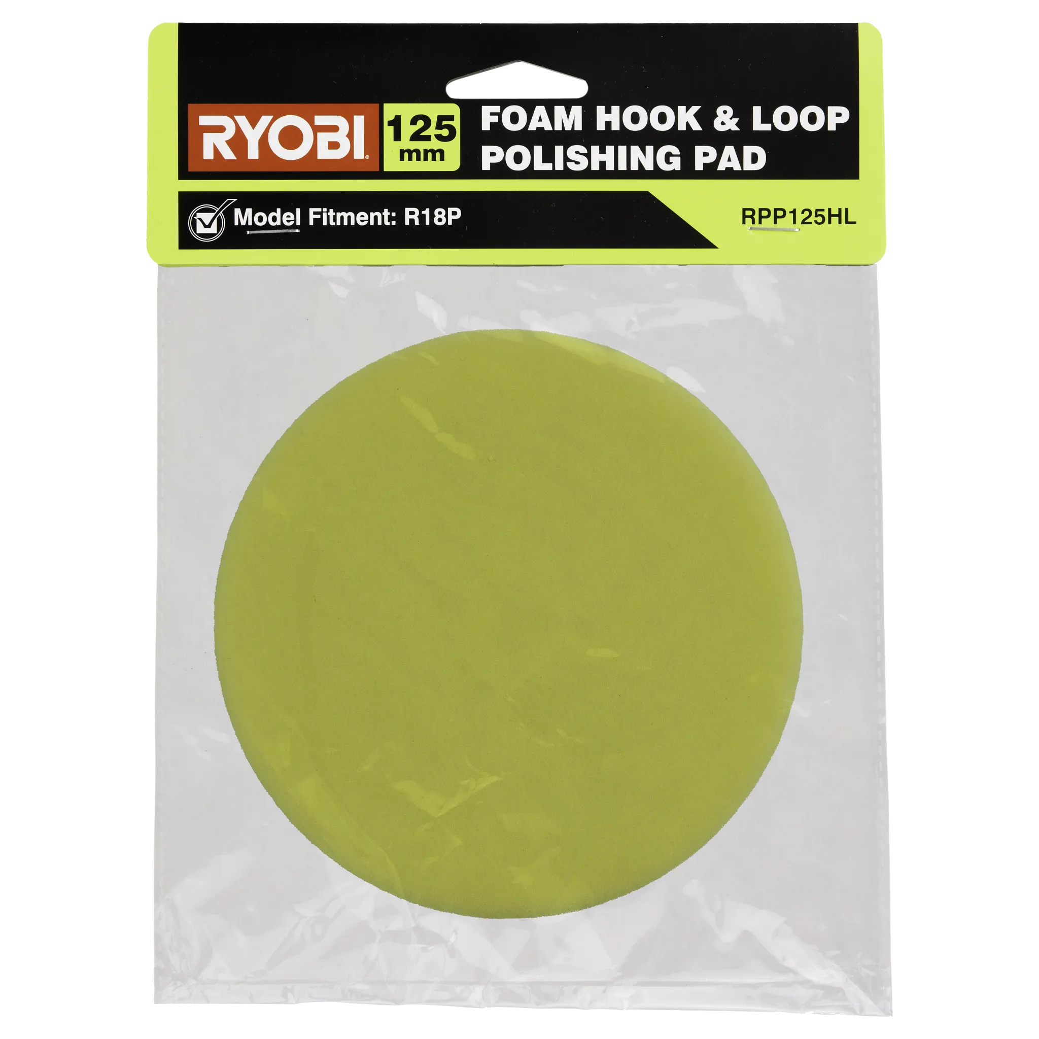 125mm Hook & Loop Foam Polishing Pad