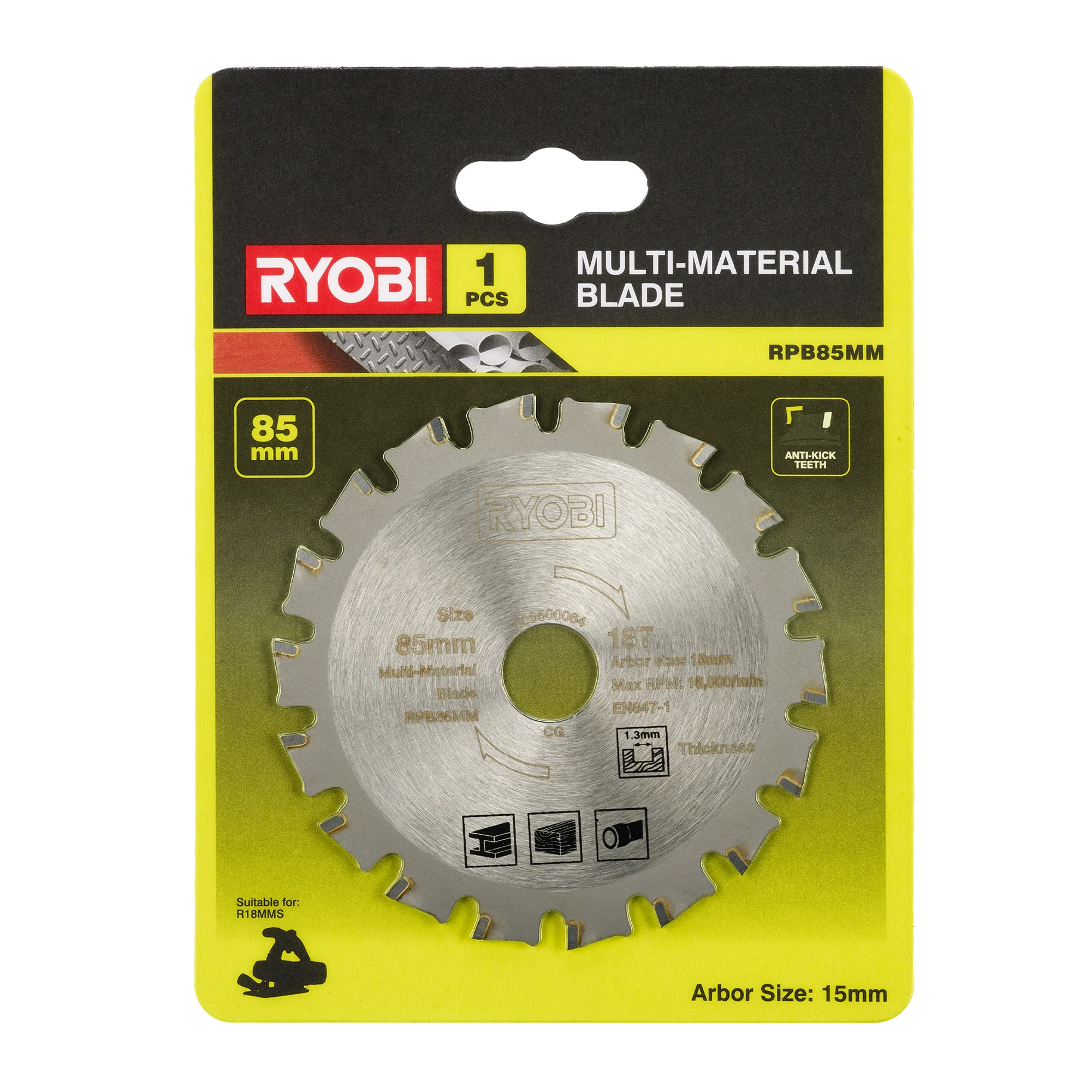 85mm Multi-Material Saw Blade