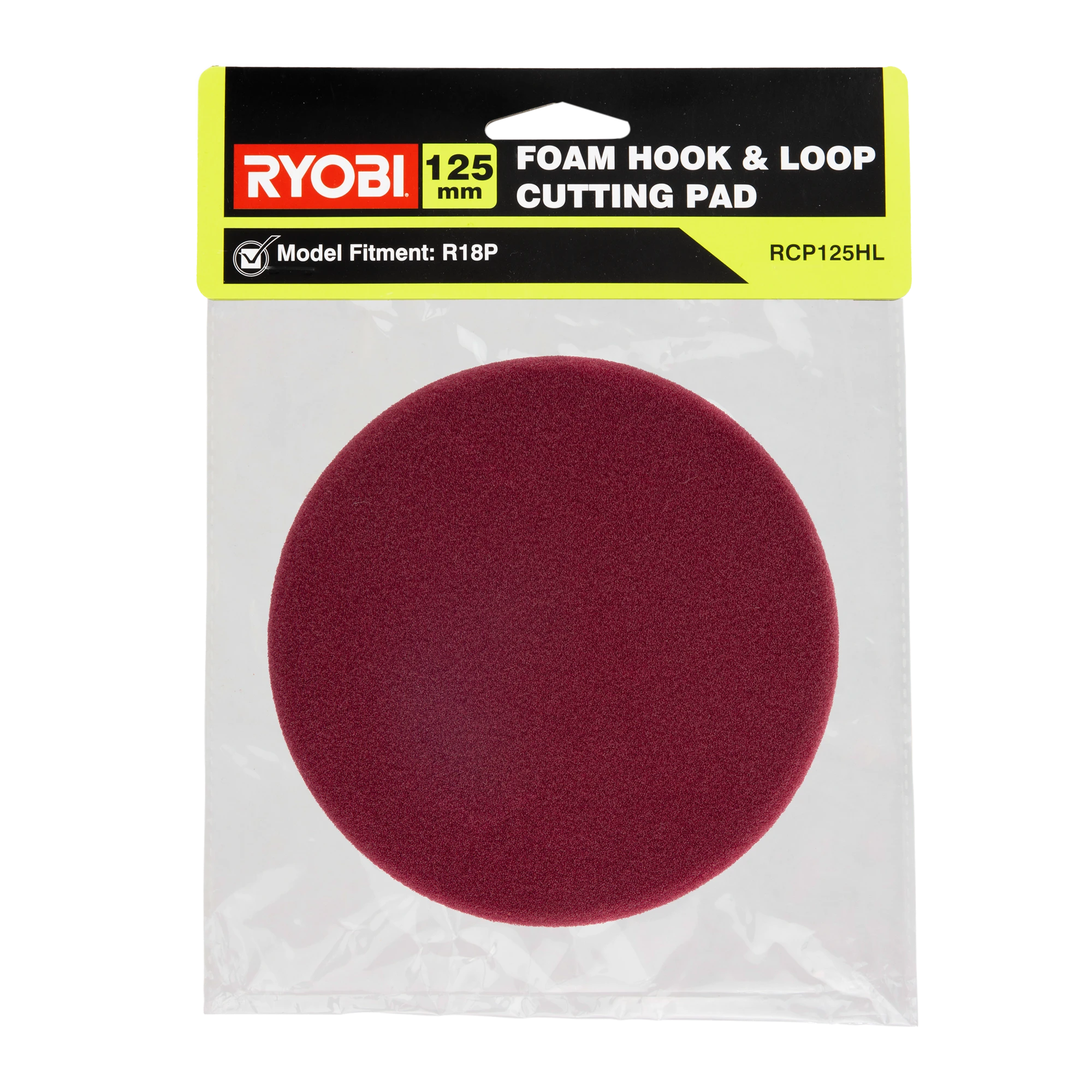 125mm Hook & Loop Foam Cutting Pad