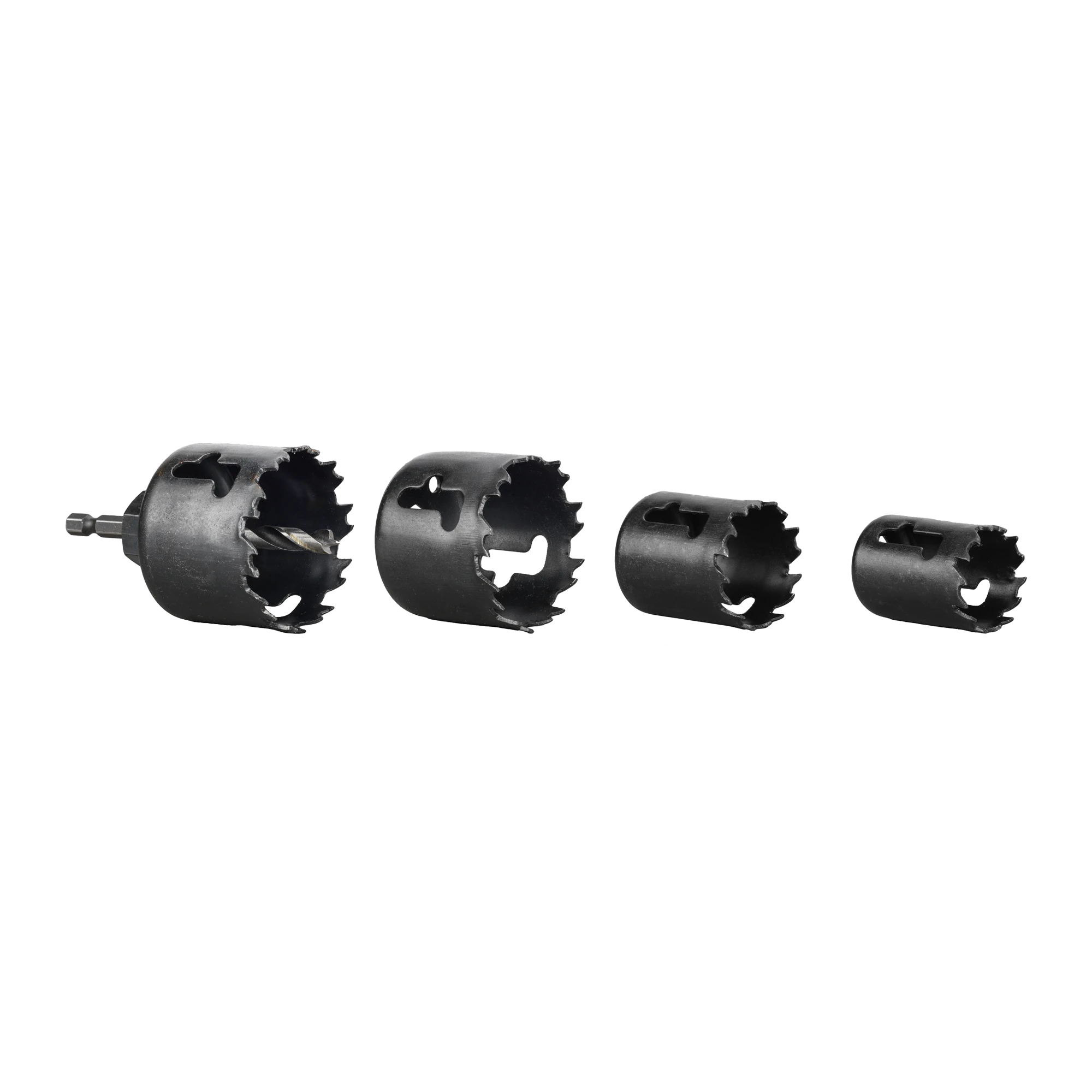 5-Piece Carbon Steel Hole Saw Set
