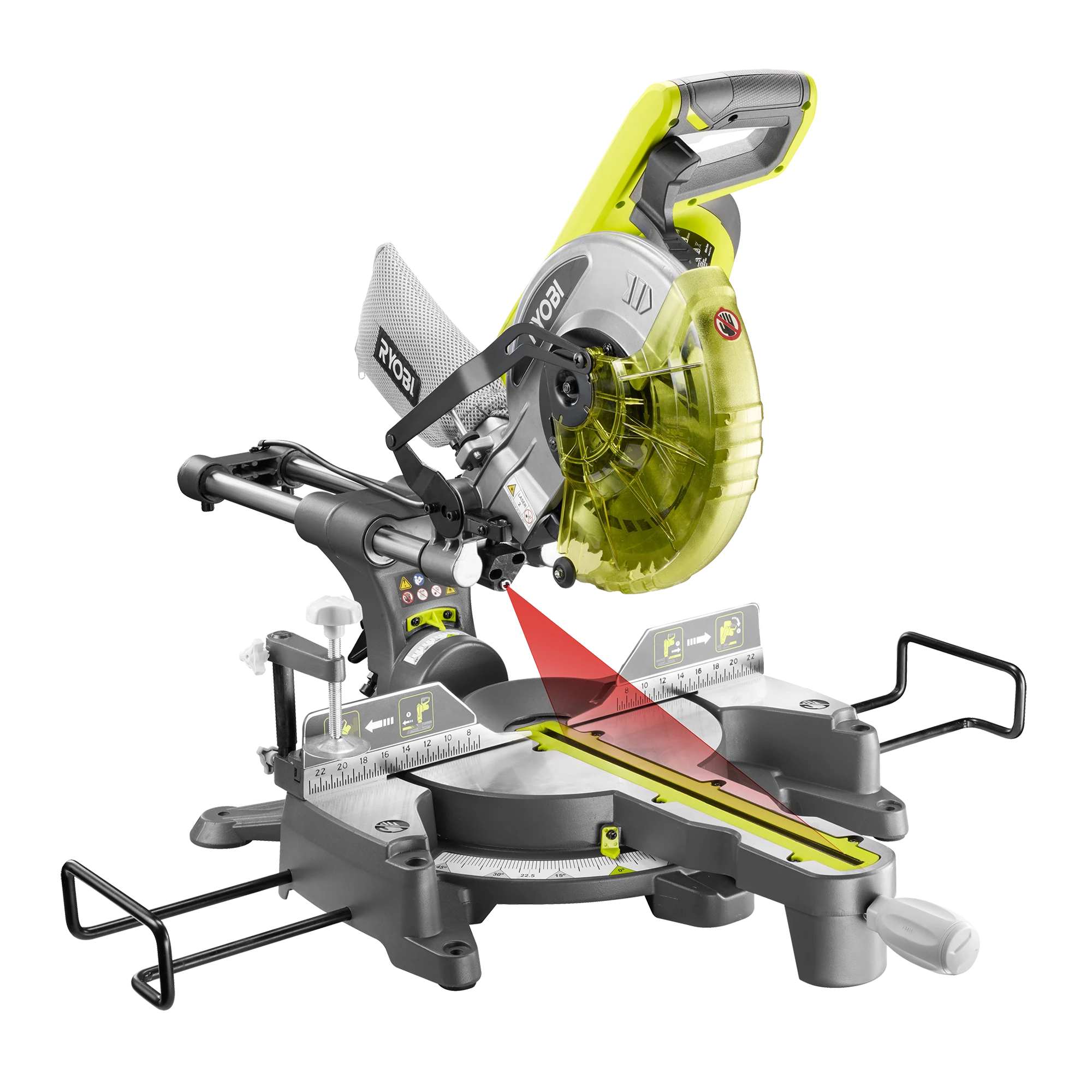2000W 254mm Dual Bevel Sliding Mitre Saw