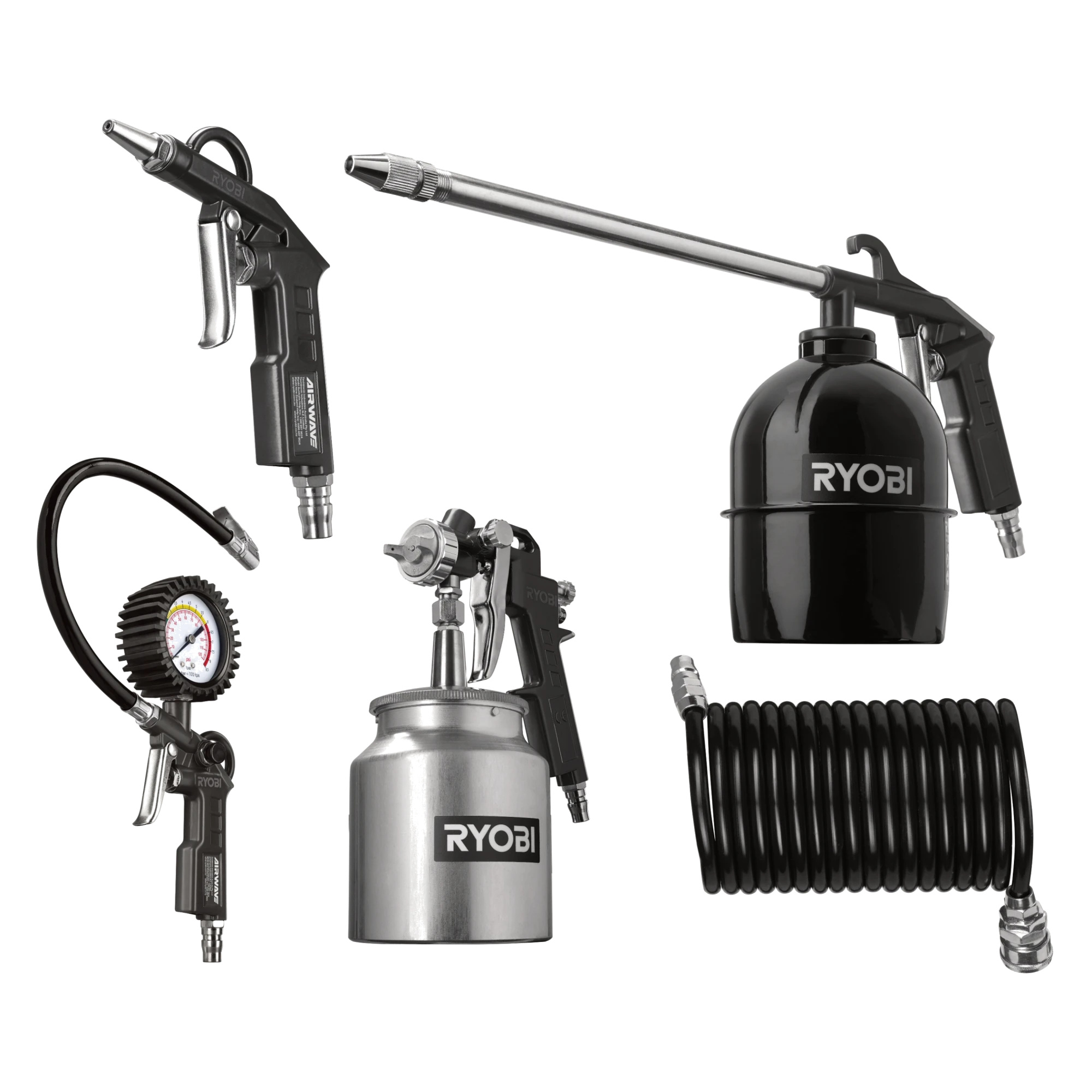 Airwave 5-Piece Air Tool Kit