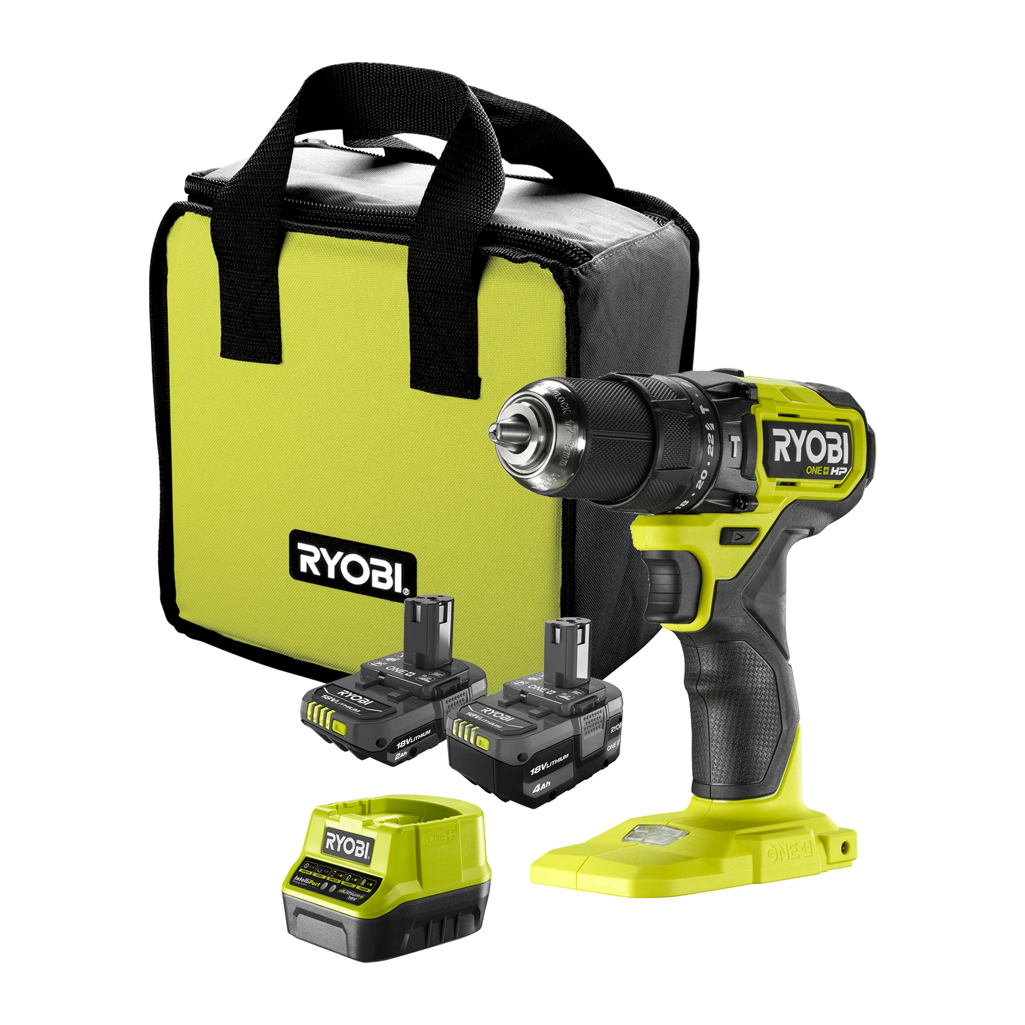 18V ONE+ HP? Brushless Compact Hammer Drill 2Ah & 4Ah Kit